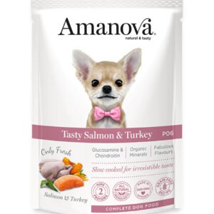Amanova Wet Adult Dog Tasty Salmon Turkey - 100g
