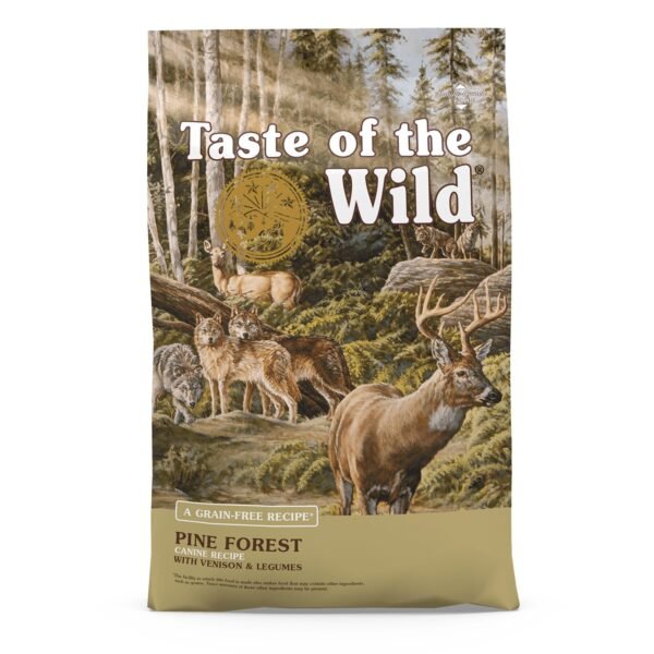 Taste of the Wild Pine Forest Canine Recipe 2Kg dog food bag – grain-free, high-protein dog food with natural ingredients