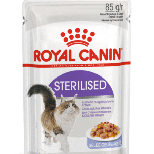 Royal Canin Feline Health Nutrition Sterilised Jelly (WET FOOD - 85g Pouches)
