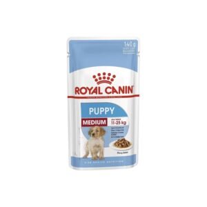 Royal Canin Size Health Nutrition Medium Puppy (WET FOOD - 140g Pouch)